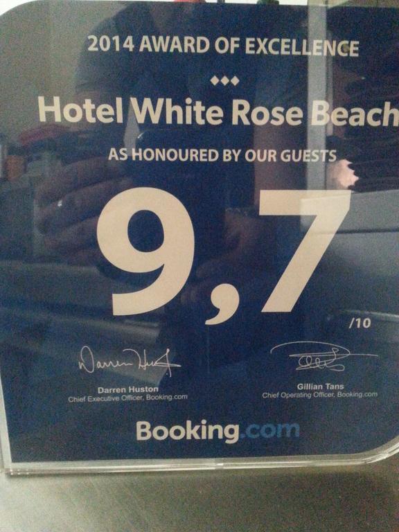 Hotel White Rose Beach Olympiakí Aktí Luaran gambar